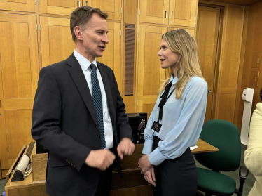 Discussion with Chancellor Jeremy Hunt